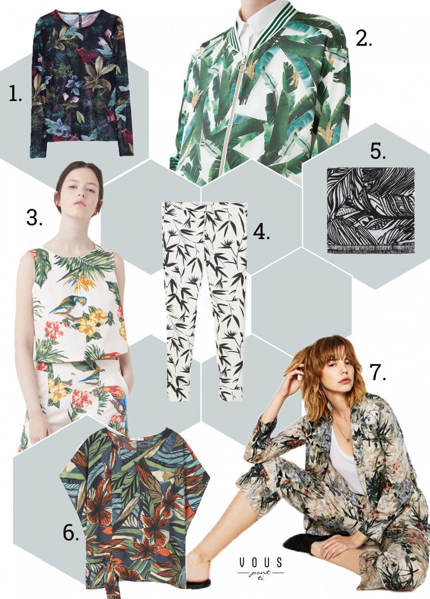 Lelőhelyek: 1. Stradivarius, 2. Mango, 3. Mango, 4. Mango, 5. Mango, 6. Mango, 7. Zara