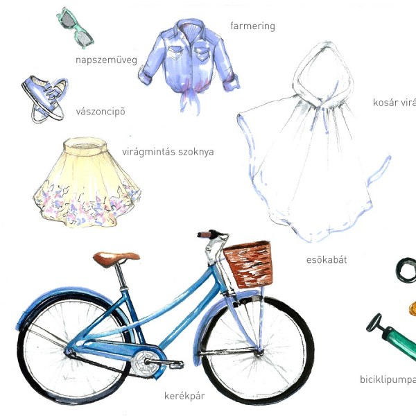 Így lehet stílusos a biciklitek úgy, hogy még a személyiségeteket is tükrözze Mojzes Nóra